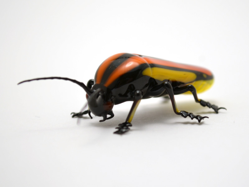 Lightning Bug, glass insect by Wesley Fleming