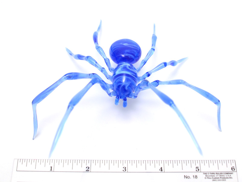 Ice Spider, glass bug by Wesley Fleming