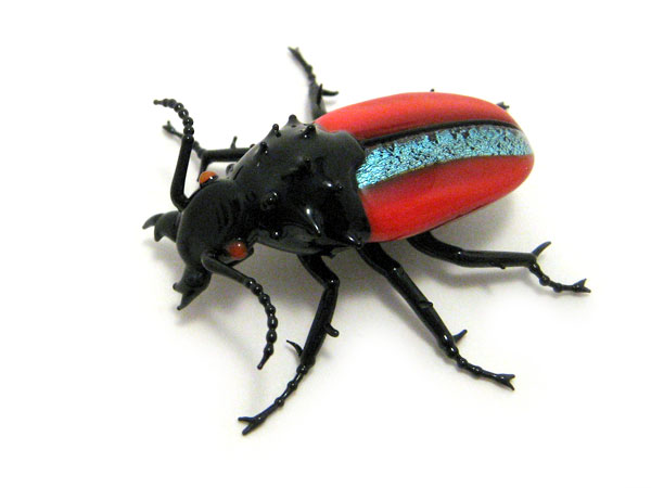 Jewel Beetle, glass insect by Wesley Fleming