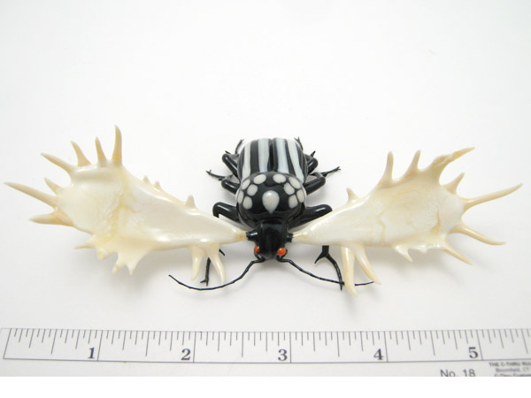 Moose Beetle, glass bug by Wesley Fleming