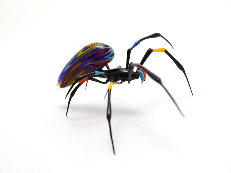 Joseph and his Amazing Technicolor Dreamcoat, glass spider by Wesley Fleming